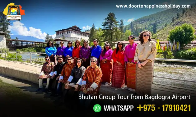 bhutan group tour from bagdogra airport