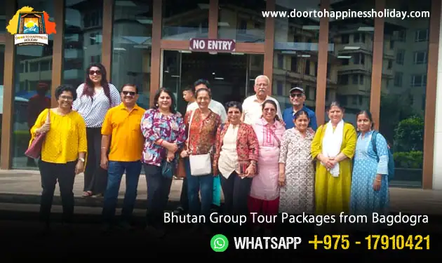 bhutan group tour packages from bagdogra