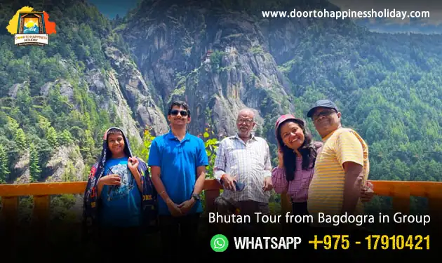 bhutan tour from bagdogra in group