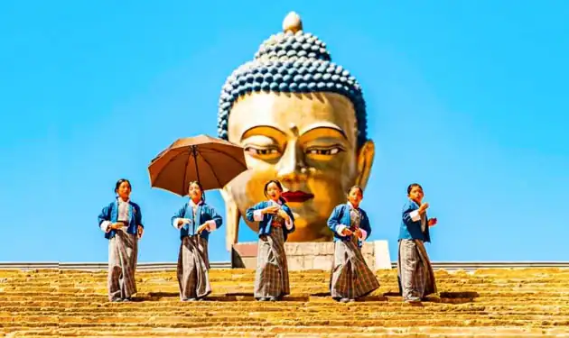 bhutan package tour by road from mumbai
