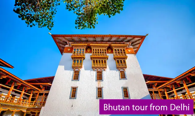 bhutan tour packages from Delhi