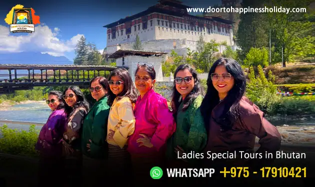 ladies special tour in bhutan from bagdogra airport