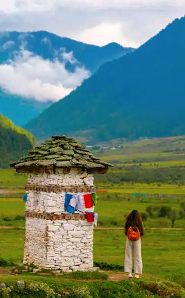 avail Budget Bhutan flight rates from Kolkata and explore phobjikha valley with Wangdue
