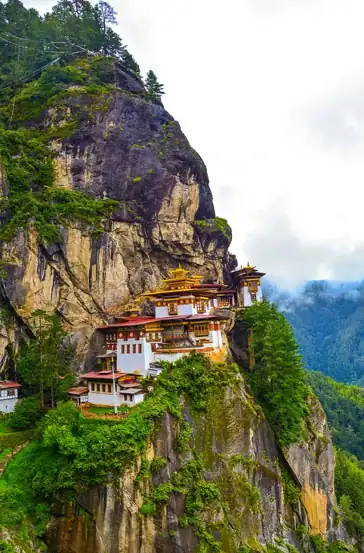 visit Taktsang Monastery during bhutan package tour from Ahmedabad
