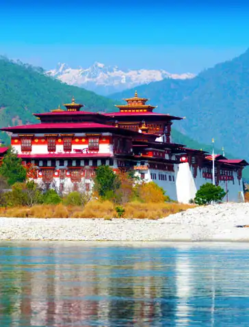 visit punakha dzong during bhutan package tour from ahmedabad